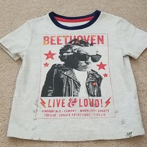 Beethoven tee. Size 3t.